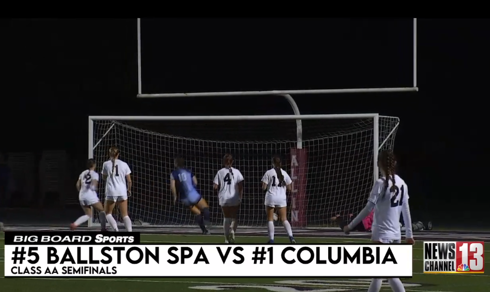 Girls’ Soccer: Ballston Spa shocks No. 1 Columbia in overtime to advance to Section 2 title game — WNYT NewsChannel 13 (Albany)