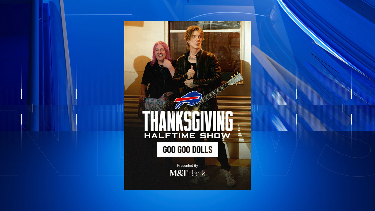 Goo Goo Dolls to play Thanksgiving halftime show at Highmark — WHEC News10NBC (Rochester)