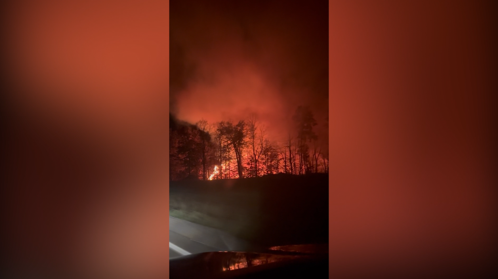 SEE VIDEO: Brush fire breaks out in Mount Morris — WHEC News10NBC (Rochester)