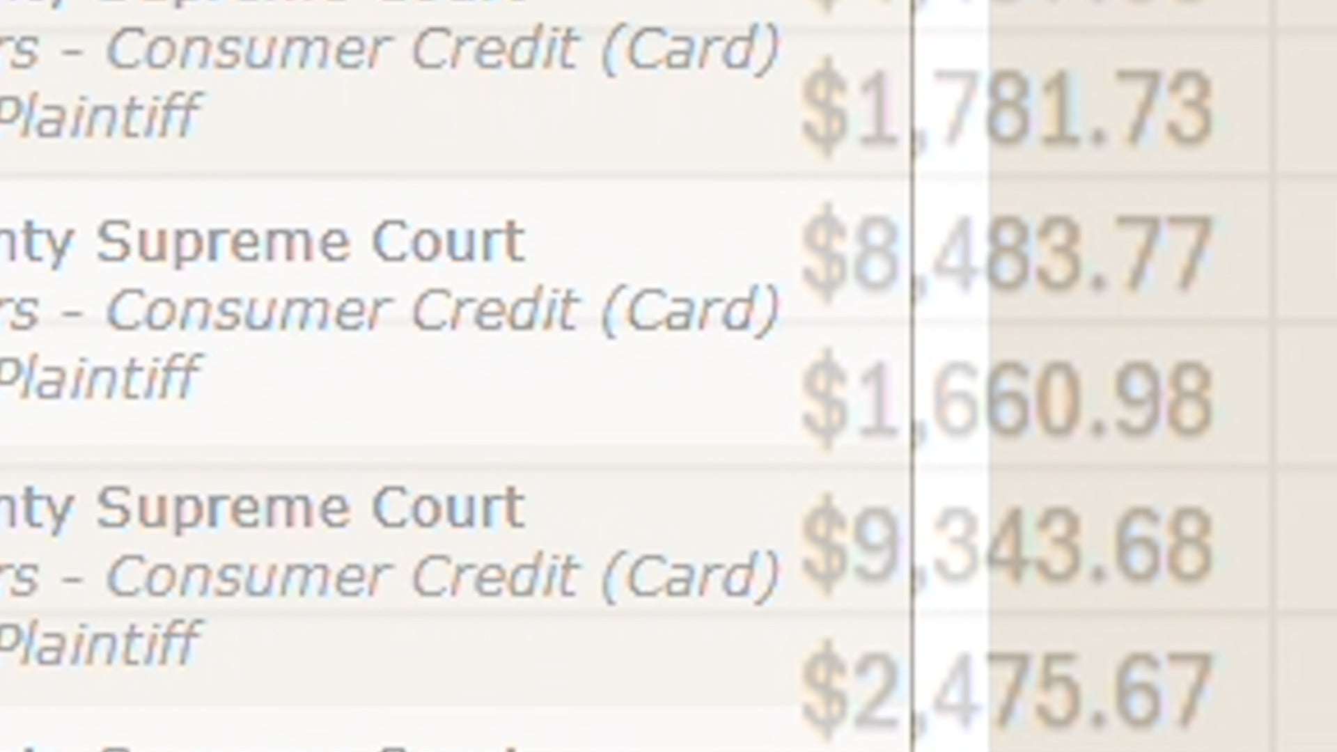 News10 investigation: Monroe County credit card debt lawsuits reached $1.3 million in just four days this year — WHEC News10NBC (Rochester)